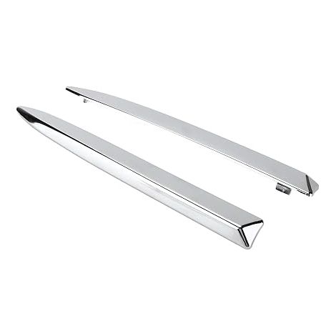 Garniture Chromée de Moulure Supérieure de Pare-Chocs Avant de Voiture 735455041 Remplacement pour 500 2007‑2015 (1/5)