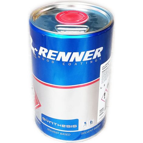 Renner syntesis sm m006 5kg impregnante professionale a solvente per esterni, colori disponibili trasparente