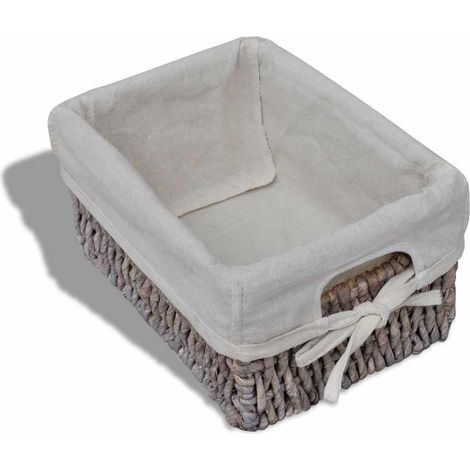 Maison Exclusive - Struttura in Legno con 5 Cestini Intrecciati Marrone (1/5)