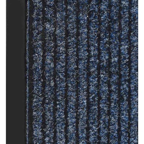 Maison Exclusive - Fußmatte Blau Gestreift 40x60 cm (1/5)