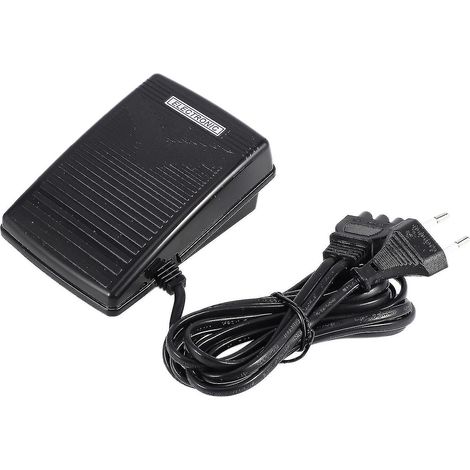Foot Control With Power Cord Pedal Control Eu Plug 200-240v Black (1/3)