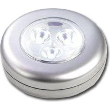 Lámpara eléctrica multiusos con 3 LEDs en blister