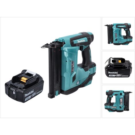 Makita DBN 500 F1 Akku Stauchkopfnagler 18 V 15-50 mm + 1x Akku 3,0 Ah - ohne Ladegerät