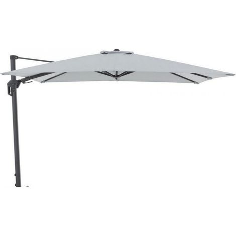 Doppler ACTIVE Pendel Green Edition 310 x 210 cm Pendelschirm Sonnenschirm Ampelschirm 4 Farben 827 Hellgrau