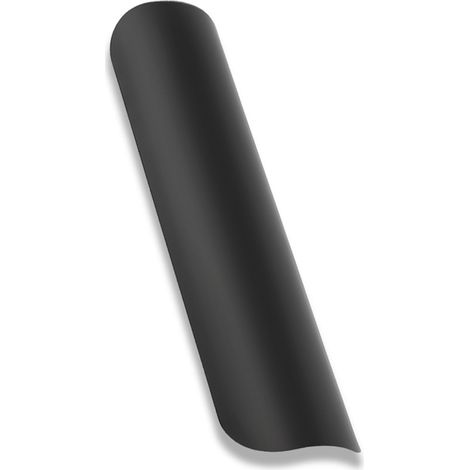 Cache droit noir universel pour pot d'échappement de moto, protection thermique et silencieux (1/5)