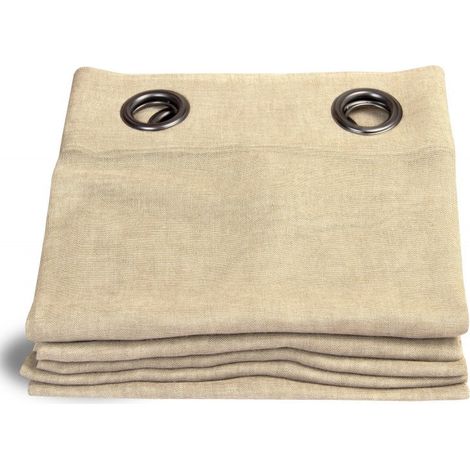Rideaux anti moustiques Zanzibar beige Ficelle