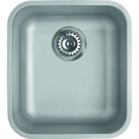 Elleci LIC340SACPUN Space 340 R50 Lavello sottotop 1 vasca 43.6x43.6 cm colore Inox Satinato (1/2)