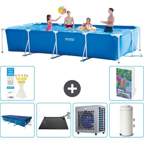 Intex Piscina con struttura Rettangolare - 450x220x84 cm - 7-pezzi  S2 (1/5)