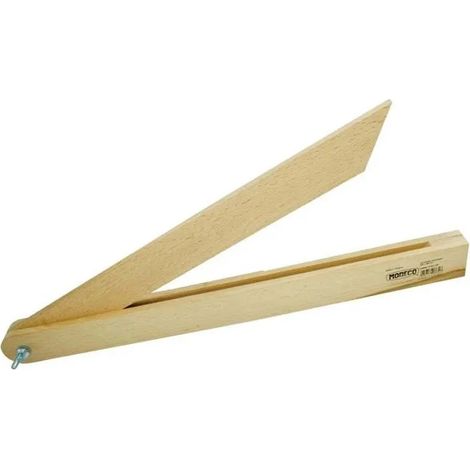 équerre réglable modeco mn-83-118 bois 240x270 mm