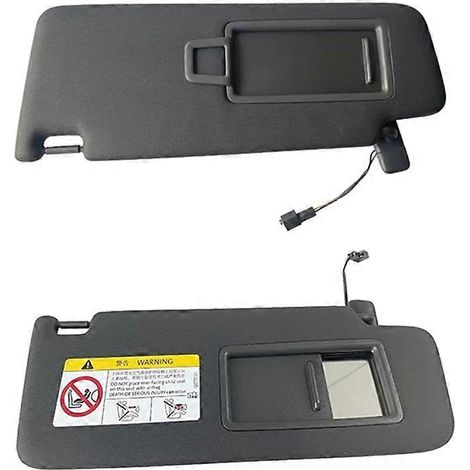 Innensonnenblenden (links und rechts) mit Spiegeln für Skoda Octavia 3, A7, Fabia Mk3, Karoq, Rapid, Seat Leon, Arona, Ibiza/ST 5G0857551 5G0857552 (1/5)