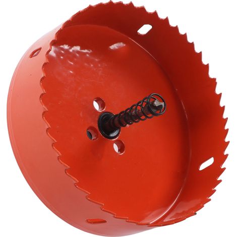 Scie cloche bimétallique en acier rapide avec foret central pour bois et plastique 4-45/64 po (120 mm) (1/5)