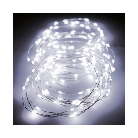 Guirlande micro led scintillante 14m 180 led lumière froide