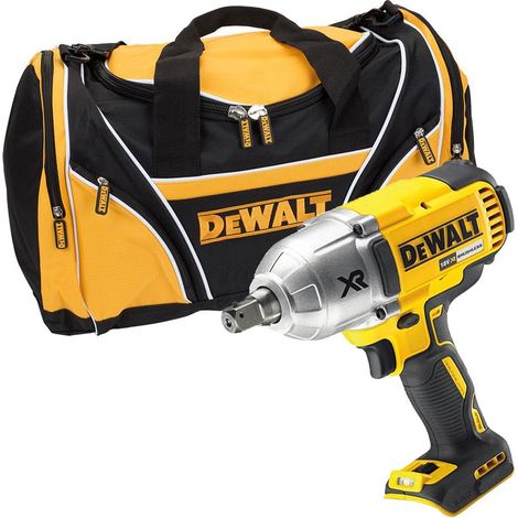 Dewalt DCF899N XR High Torque Impact Wrench 18v Li-Ion 1/2""+ Tool Carry Bag (1/2)
