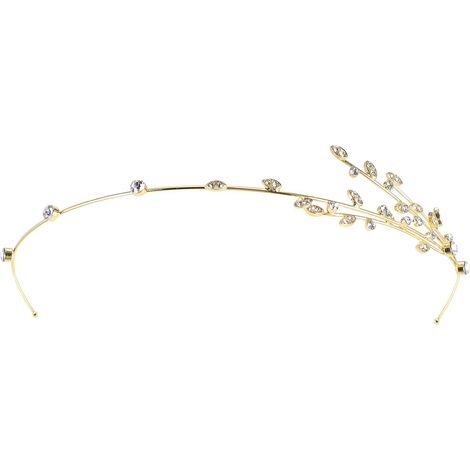 Haarreif mit künstlichem Diamanten im Weidenzweig-Design, praktisches Haaraccessoire für Thanksgiving und Partys, geeignet für Frauen und Mädchen (1/5)