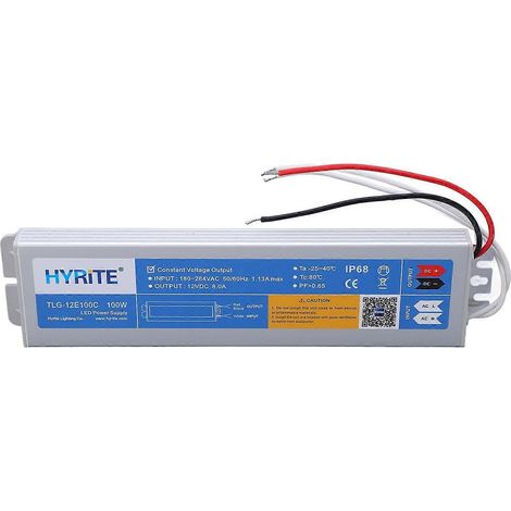 LED-Netzteil, wasserdicht (IP68), korrosionsbeständig, für Beleuchtungszubehör, AC 180–264 V, 100 W DC