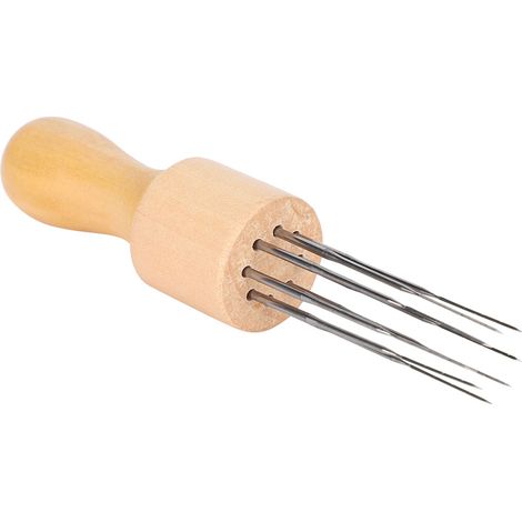 Kit de Feutrage à Laine 8 Aiguilles Professionnel Portable pour Créations DIY (1/5)