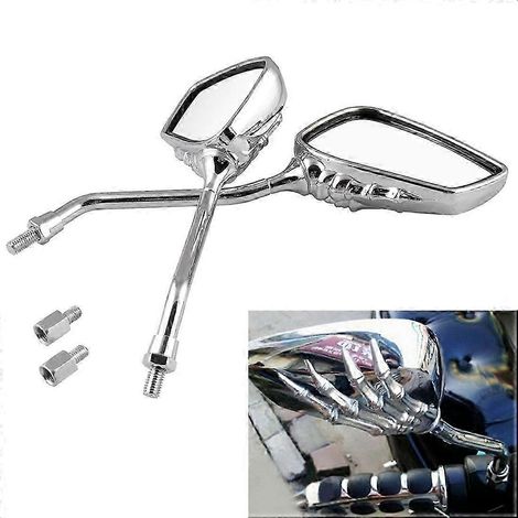 Universeller ABS-Skelett-Motorradspiegelsatz MB-MR011