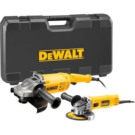 Paquete amoladora 230V-125mm DEWALT DWE492TWIN2QS