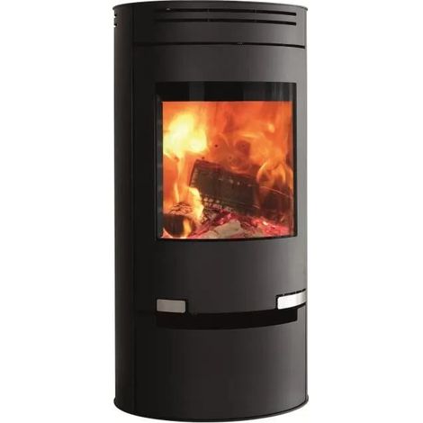 Aduro 1.1 Holzofen Schwarz 6 kW Runddesign