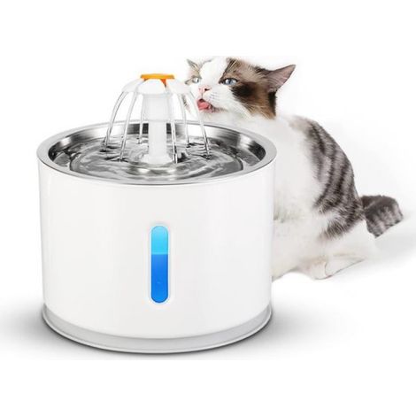 Fontaine à eau - Fontaine pour chat - Fontaine à eau - Gamelle - Fontaine pour chien - Jouet pour chat - Chat (1/5)