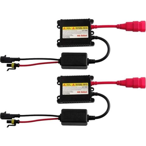 12V 35W Universal-Vorschaltgerät-Set, DC HID Xenon-Ersatzreaktor, 2 Stück für H1 H3 H4 H7 H10 H9 9005 9006 D2R D2S alle Serien