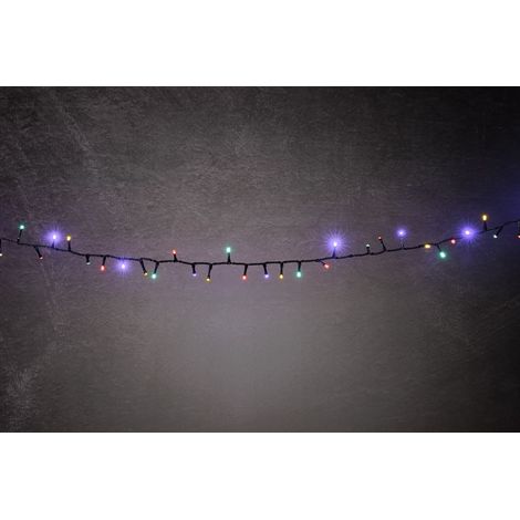TrendLine LED-Lichterkette Premium Plus Außen 29 m bunt (RGB) mit Fernbedienung, Timer, Dimmer, 8 Li LED Lichterkette (1/3)