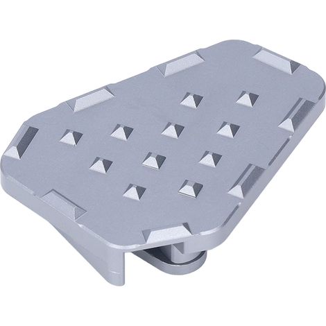 Levier de frein arrière moto, plaque d'extension en alliage d'aluminium, remplacement pour S1000XR 2020-2021, gris (1/5)