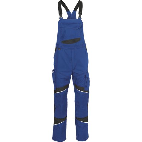 Kübler Latzhose ACTIVIQ cotton+ 3450 kbl.blau/schwarz Gr. 40 (1/2)
