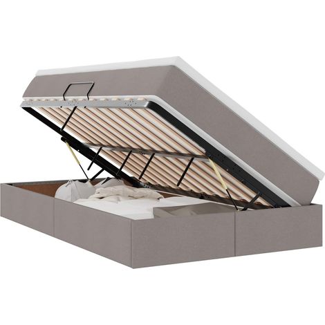 Maison Exclusive - Letto con contenitore e materasso Talpa 120 x 200 cm Poliestere