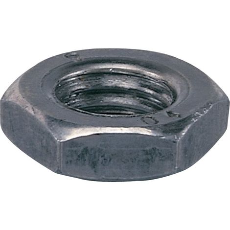 1/2 UNF Steel Hex Lock (Half) Nut- you get 25