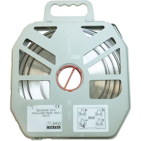Dévidoir 50 m feuillard inox 20x0,7 MICHAUD K933 (1/3)