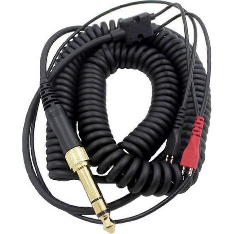 Câble pour casque Sennheiser HD25 HD560 HD540 HD430 HD250 - Adaptateur et ressort de remplacement (1/5)