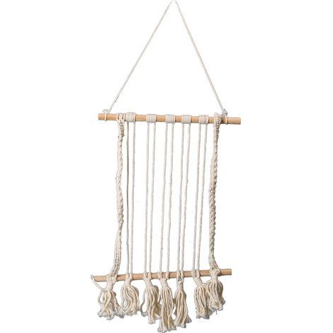 Macramé Murale Porte-Photos en Coton pour Chambre et Dortoir (1/5)