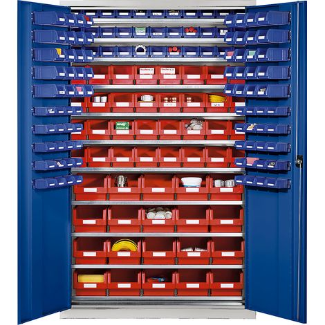 eurokraft pro, Armoire grande capacité en tôle d'acier, avec 10 (1/2)