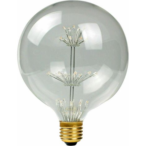3W LED-LAMPE, WARMWEIß, E27-SOCKEL, KUGELFORM, G125, BRIGHT STAR, 2700K