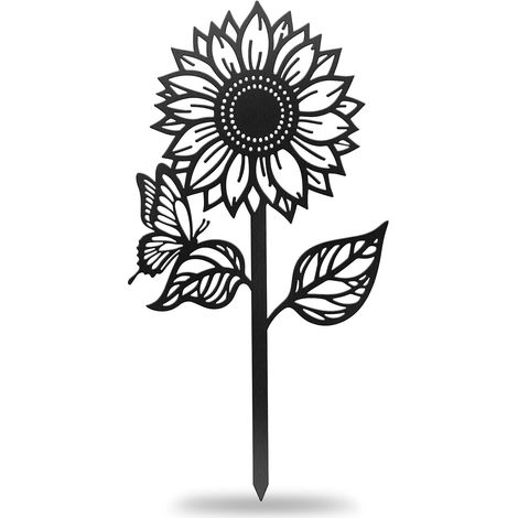 Metal Plant Marker, Garden Stake 30 cm Waterproof Plant Label for Vegetables, Outdoor Indoor Vegetable Garden Decoration Greenhouse (1/5)