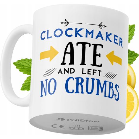 Lustige Kaffeetasse mit witzigem Textdesign für Uhrmacher – ideal für Geburtstage, Namenstage und Feiertage. Hochwertige Tasse für besondere Anlässe, ob zu Hause, im Büro oder bei der Arbeit. Farbe: W