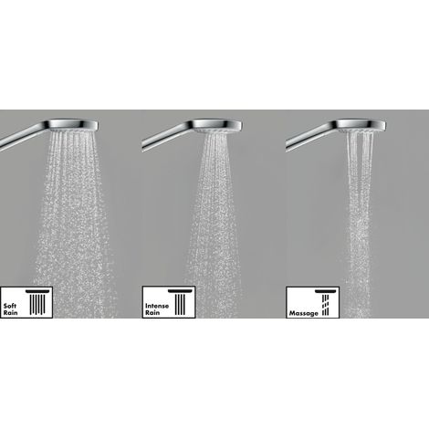 hansgrohe Croma Select E Handbrause Multi EcoSmart, weiß/ chrom,