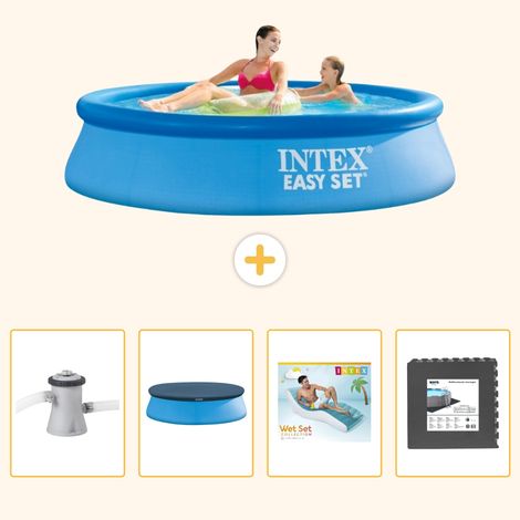 Intex Piscine Easy Set Ronde - 244x61 cm - 5-pièces  S223 (1/5)