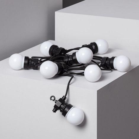 Guirlande d'Ampoule LED Solaire Extérieur Kuiper 7m Blanc (1/5)