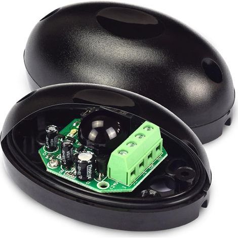 Coppia di sensori fotocellule a infrarossi, sensori a infrarossi universali, fotocellule 12/24V per cancelli automatici a infrarossi (1/4)