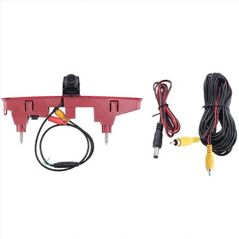Feu Stop Supérieur Caméra de Recul Vue Arrière pour Voiture, Dispositif de Caméra de Stationnement avec Objectif Grand Angle, Équipement de Sécurité Auto (1/5)
