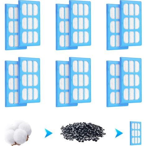 Filtre Cat, Filtre Fontaine Cat, Filtres à Charbon Remplacement,Cartouches filtrantes de Remplacement pour Pet Mate de, Postuler à Fontaine à Cat Mate & Dog Mate Fontaine Animalière pour Chat (1/5)