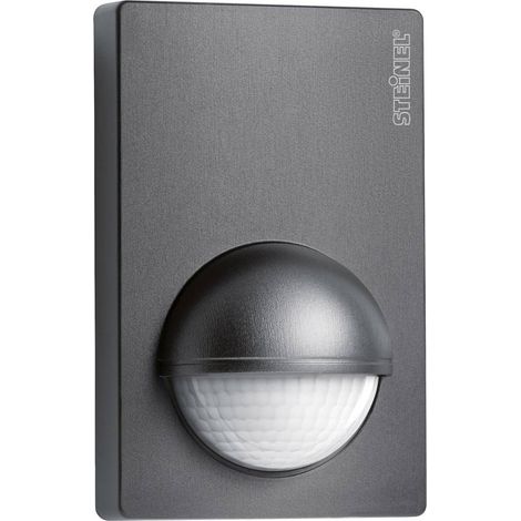 Steinel 034580 parete Rilevatore di movimento ad infrarossi passivo PIR 180 ° Relè Antracite IP54 (1/5)