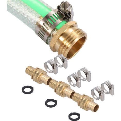 Sets/Verkauf von 3/4"-Messing-Reparaturfittings für Garten, Rohrreparatur, Kupfer-Reparaturfittings, Innen- und Außengewindefittings (1/5)