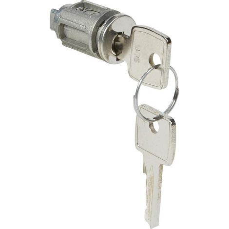 Barillet à clé pour poignée 034771 et 034772 pour armoire Altis pour clé n°405 LEGRAND 034784 (1/2)