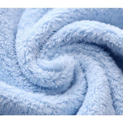 Serviettes de Bain - - Microfibre - Gris - 1 Grande + 2 Petites - Séchage Rapide (1/3)