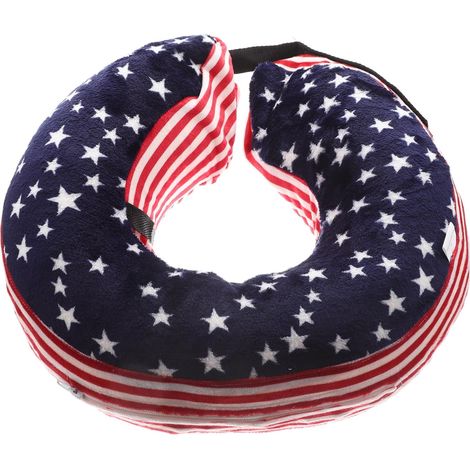Inflatable Collar for Cats and Dogs, Soft and Breathable Protective Aftercare Collar, Portable Pet Recovery Collar, Prevents Scratches and Bites (1/5)