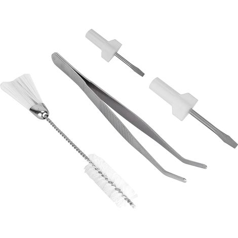 Kit D'entretien pour Machine à Coudre Brosses de Nettoyage pour Machine à Coudre Pinces Coudées et Tournevis Outils D'entretien pour L'entretien Brosses de nettoyage (1/5)