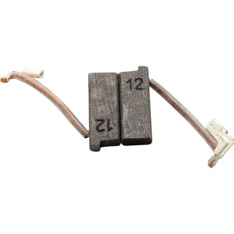 Balais de Charbon pour AEG Perceuse BH26LXE - 5x8x20mm - Remplace 4.931.392.459 (1/2)
